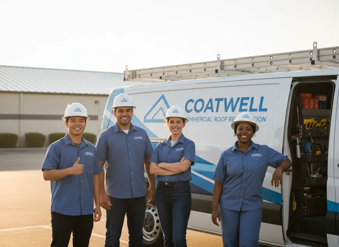 Commercial roof coating company in Burns, TN